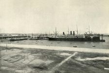 Vera Cruz: Shipping in the New Harbour 1919. Creator: Unknown