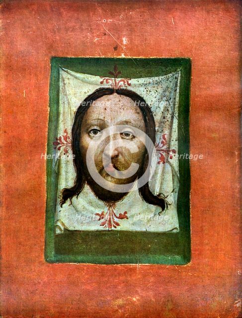 'Vera Icon', back panel of the Viennese Madonna, c1470 (1955). Artist: Unknown