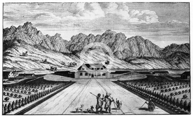 Vergelegen wine estate, South Africa, 18th century (1931). Artist: Unknown