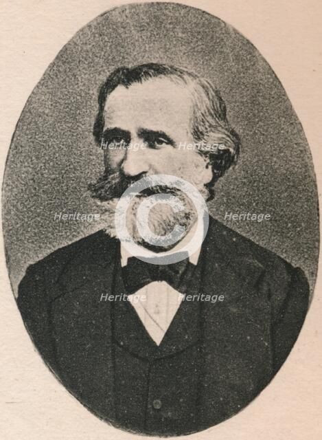'Verdi.', 1895. Artists: Giuseppe Verdi, Unknown.