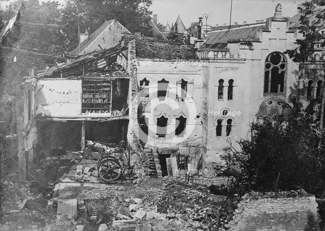 Verdun - Laurent printing shop, between c1915 and 1918. Creator: Bain News Service.