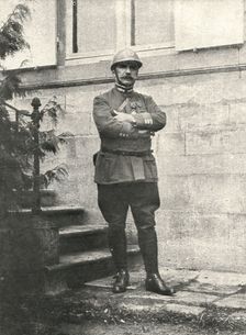 Verdun; Le lieutenant colonel Driant, commandant deux bataillons de chasseurs..., 1916 (1924) Creator: Unknown