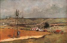'Verdun; Vue prise du Fort de la Chaume 1916 (1924) Creator: Francois Flameng