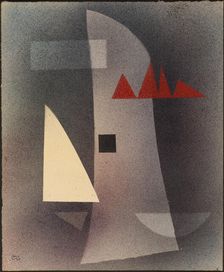 Verdunkeln (Darken), 1930. Creator: Kandinsky, Wassily Vasilyevich (1866-1944)