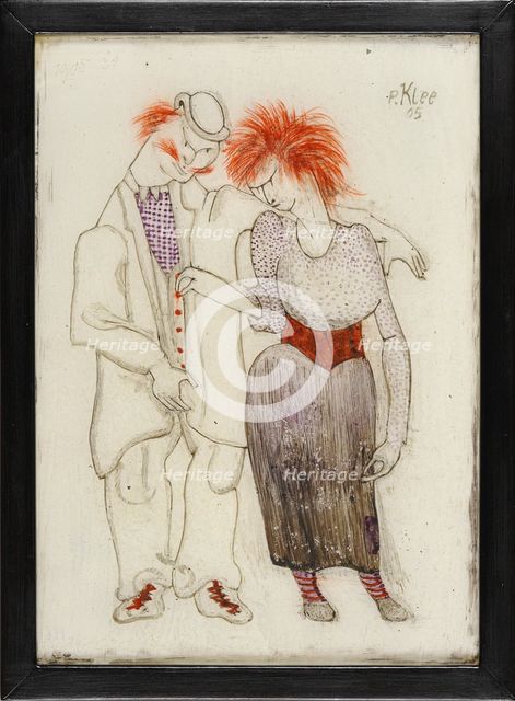 Verkommenes Paar (Couple mauvais genre), 1905.