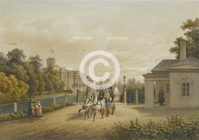 Verkiai Palace, 1847-1852.