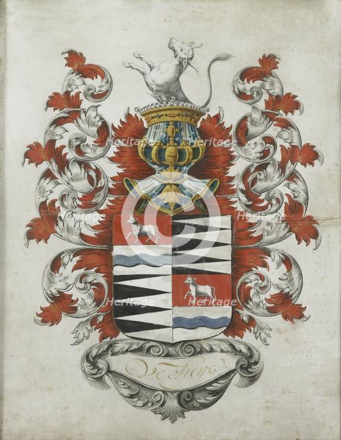 Verheye coat of arms, 1750-1799. Creator: Anon.