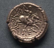 Verica Stater (obverse), c. 10-40 A.D.. Creator: Unknown