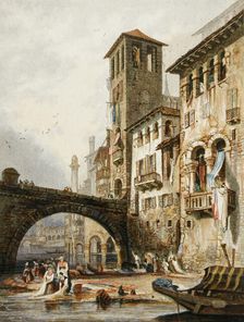Verona, between 1836 and 1837. Creator: George Baxter