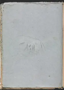 Verona Sketchbook: Drapery (page 20), 1760. Creator: Francesco Lorenzi (Italian, 1723-1787)