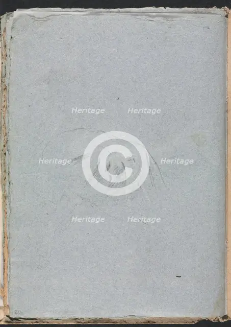 Verona Sketchbook: Drapery (page 20), 1760. Creator: Francesco Lorenzi (Italian, 1723-1787).