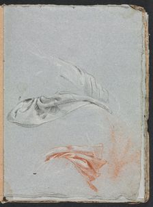 Verona Sketchbook: Drapery studies (page 17), 1760. Creator: Francesco Lorenzi (Italian, 1723-1787)