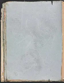 Verona Sketchbook: Figure study (page 72), 1760. Creator: Francesco Lorenzi (Italian, 1723-1787)