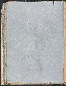 Verona Sketchbook: Figure study (page 72), 1760. Creator: Francesco Lorenzi (Italian, 1723-1787)