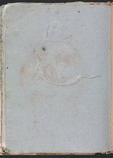 Verona Sketchbook: Head (page 30), 1760. Creator: Francesco Lorenzi (Italian, 1723-1787)