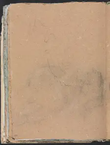 Verona Sketchbook: Indecipherable form (page 34), 1760. Creator: Francesco Lorenzi (Italian, 1723-1787)
