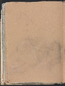 Verona Sketchbook: Indecipherable form (page 34), 1760. Creator: Francesco Lorenzi (Italian, 1723-1787)