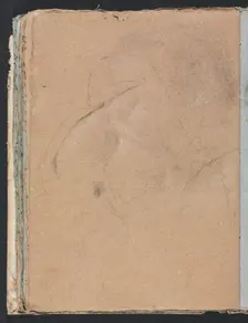 Verona Sketchbook:Indecipherable form (page 60), 1760. Creator: Francesco Lorenzi (Italian, 1723-1787)