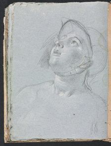 Verona Sketchbook: Soldier (page 96), 1760. Creator: Francesco Lorenzi (Italian, 1723-1787)