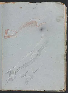 Verona Sketchbook: Study of hands and arms (page 29), 1760. Creator: Francesco Lorenzi (Italian, 1723-1787)