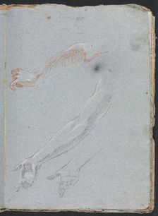 Verona Sketchbook: Study of hands and arms (page 29), 1760. Creator: Francesco Lorenzi (Italian, 1723-1787)