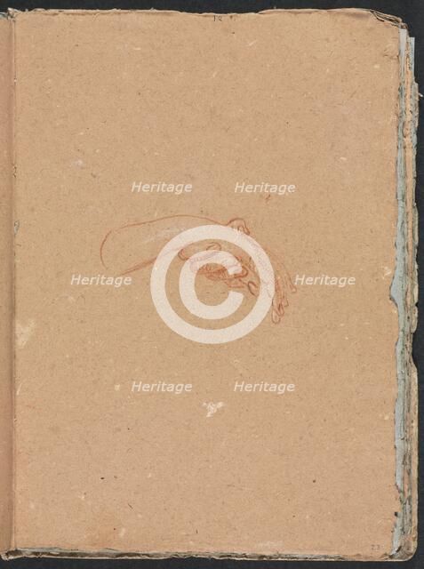 Verona Sketchbook: Study of hands (page 23), 1760. Creator: Francesco Lorenzi (Italian, 1723-1787).