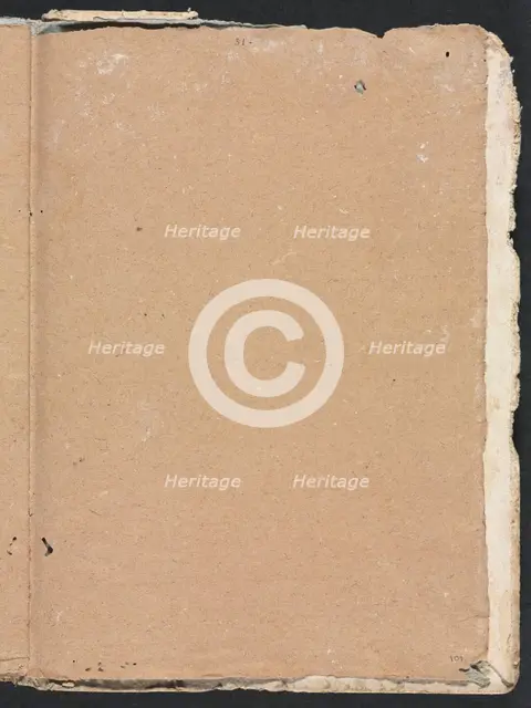 Verona Sketchbook: (page 101), 1760. Creator: Francesco Lorenzi (Italian, 1723-1787).