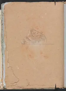Verona Sketchbook:Right hand (page 26), 1760. Creator: Francesco Lorenzi (Italian, 1723-1787)