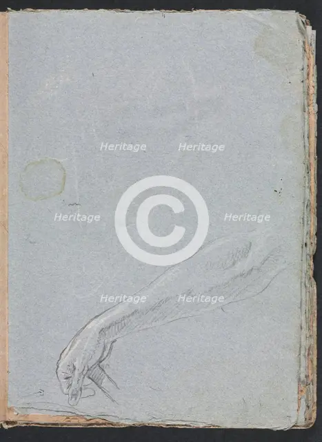 Verona Sketchbook: Right hand (page 7), 1760. Creator: Francesco Lorenzi (Italian, 1723-1787).