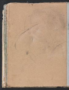 Verona Sketchbook:Indecipherable form (page 60), 1760. Creator: Francesco Lorenzi (Italian, 1723-1787)