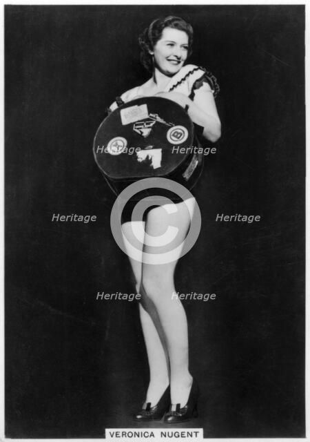 Veronica Nugent, actress, c1936-c1939. Artist: Unknown