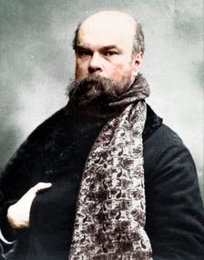 Verlaine c1893. Artist: Albert Harlinque