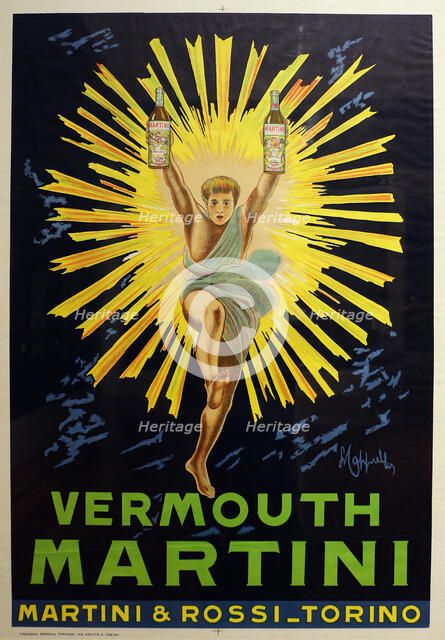 Vermouth Martini , 1920. Creator: Cappiello, Leonetto (1875-1942).