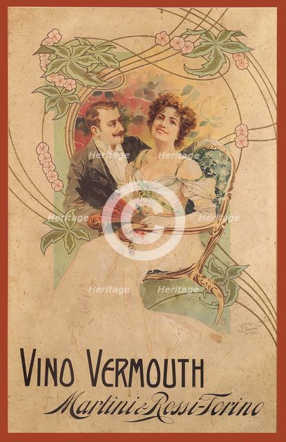 Vermouth Martini & Rossi, 1895. Creator: Anonymous.