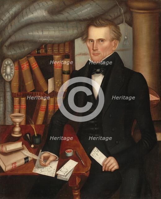 Vermont Lawyer, 1841. Creator: Horace Bundy.