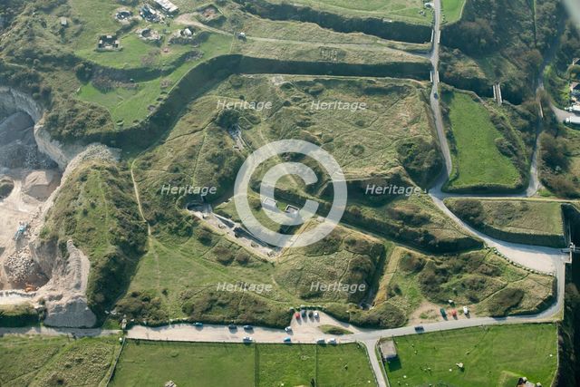 Verne Quarry High Angle Battery, Portland, Dorset, 2014. Creator: Historic England Staff Photographer.