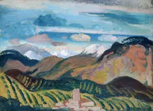 Vernet (Provencal Landscape), 1912. Creator: James Dickson Innes