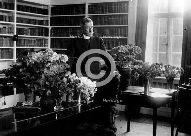 Verner von Heidenstam, Swedish poet and novelist, 1929. Creator: Unknown.