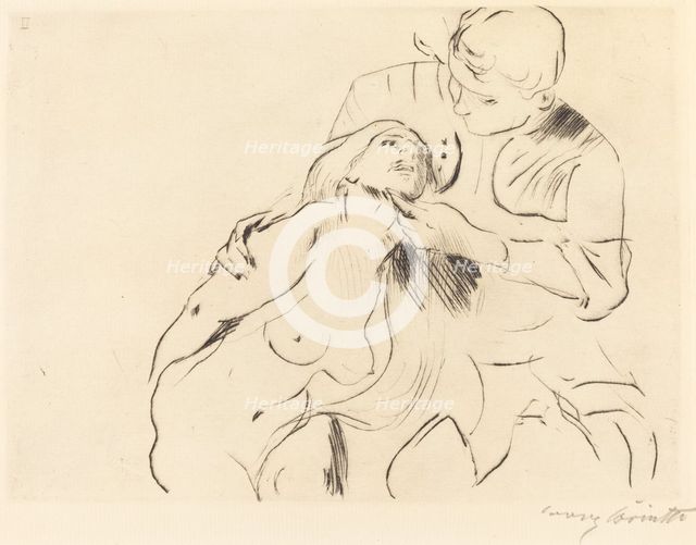 Versöhnung (The Reconciliation), 1914. Creator: Lovis Corinth.