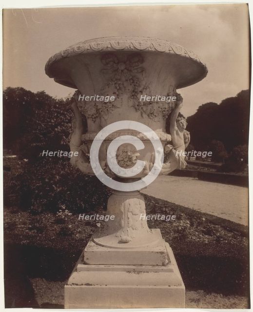 Versailles, (Vase), 1905. Creator: Eugene Atget.