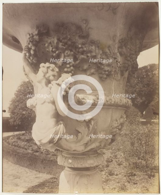 Versailles, Vase, 1905. Creator: Eugene Atget.
