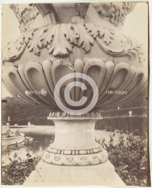 Versailles, Vase, 1906. Creator: Eugene Atget.