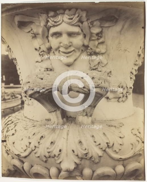 Versailles, Vase, 1906. Creator: Eugene Atget.