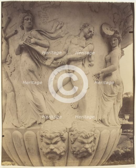 Versailles, Vase (Detail), 1906. Creator: Eugene Atget.