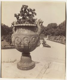 Versailles, Vase par Ballin, 1901. Creator: Eugene Atget