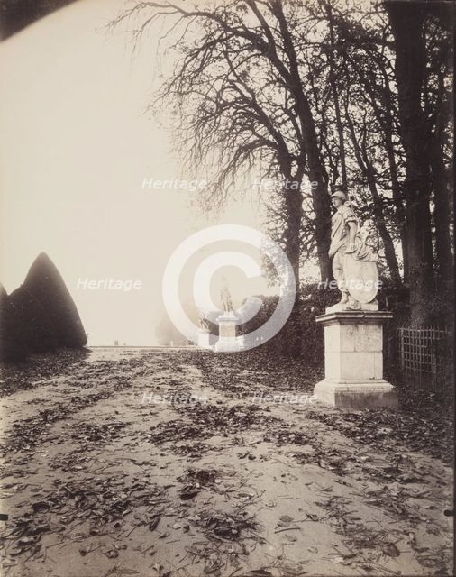 Versailles - Allée des Trois Fontaines, c1906. Creator: Eugene Atget.