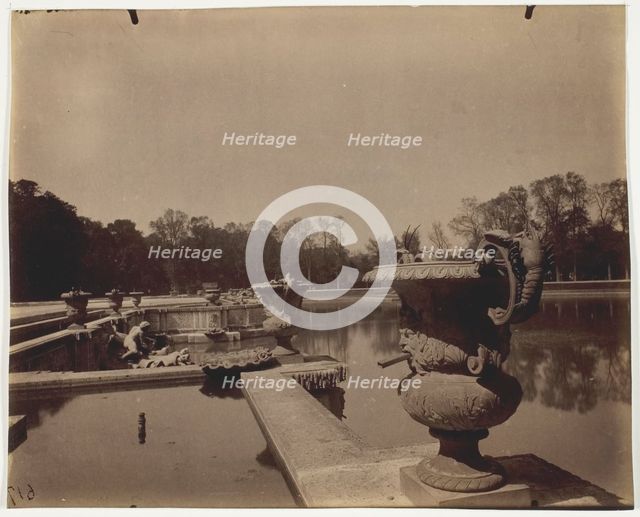 Versailles, Basin de Neptune, 1901. Creator: Eugene Atget.