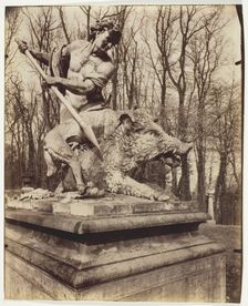 Versailles, Bosquet de l Arc de Triomphe, 1904. Creator: Eugene Atget