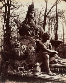 Versailles, Fountain of Triumphant France, 1904. Creator: Eugène Atget (French, 1857-1927)