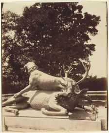 Versailles, Fountaine du Point du Jour, 1903. Creator: Eugene Atget